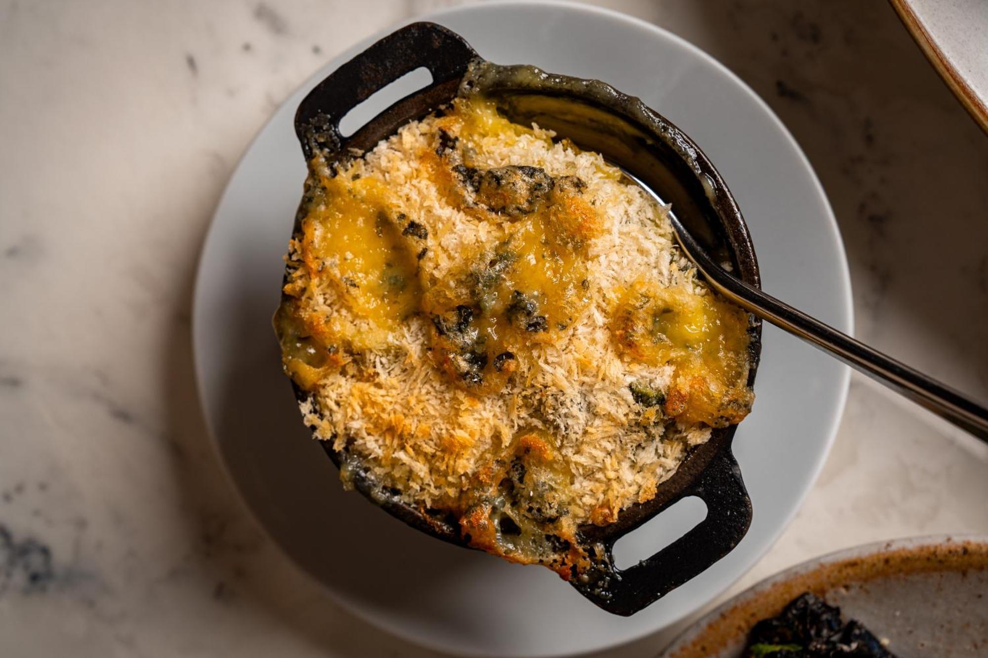 Lanelay Hall Hotel & Spa Hensol Exterior foto A bowl of crab and corn casserole